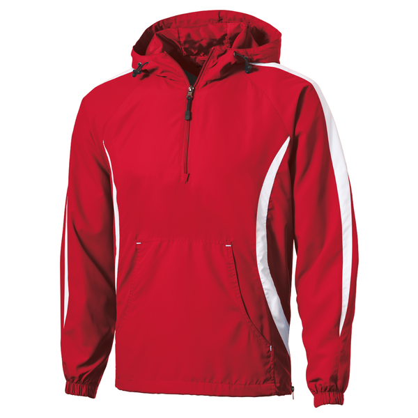 Sport-Tek® Colorblock Raglan Polyester Unisex Anorak