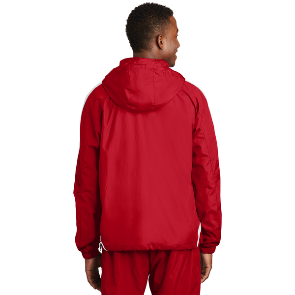 Sport-Tek® Colorblock Raglan Polyester Unisex Anorak