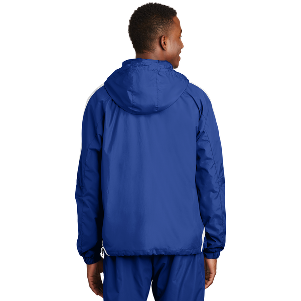 Sport-Tek® Colorblock Raglan Polyester Unisex Anorak