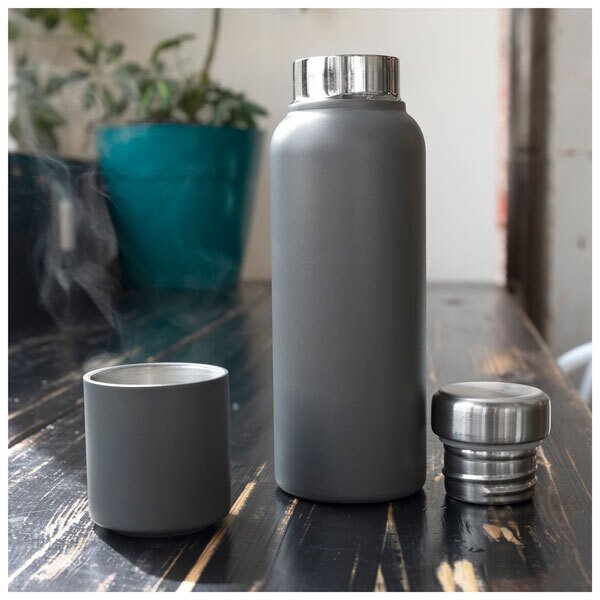 h2go Lodge Stainless Steel Bottle, 16.9oz.