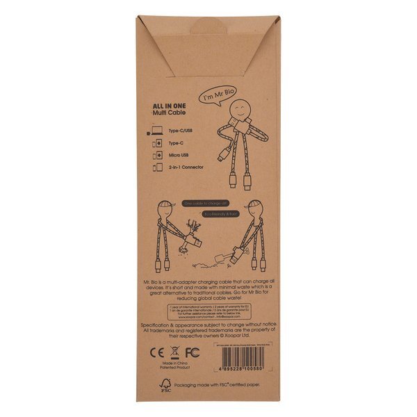 Xoopar Mr Bio All-In-One Charging Cable