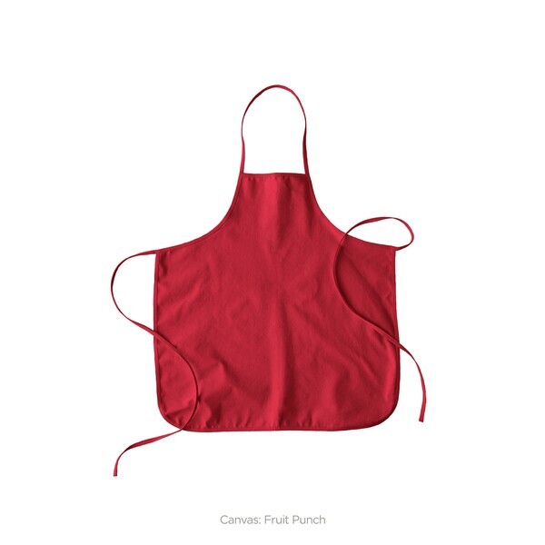 Hot Mess Color Cotton Canvas Apron