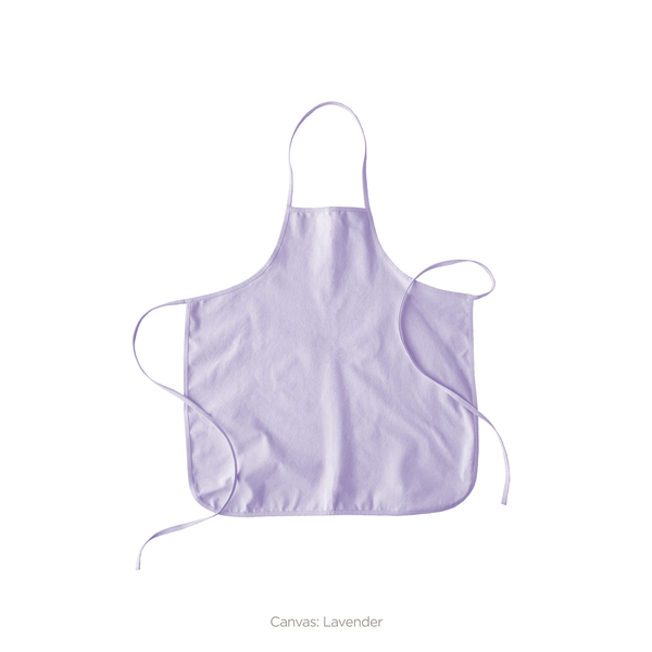 Hot Mess Color Cotton Canvas Apron