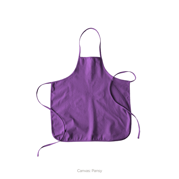Hot Mess Color Cotton Canvas Apron