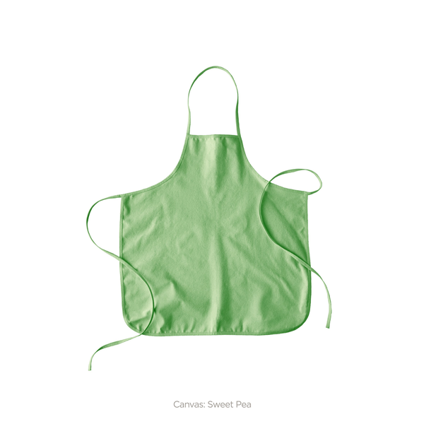 Hot Mess Color Cotton Canvas Apron