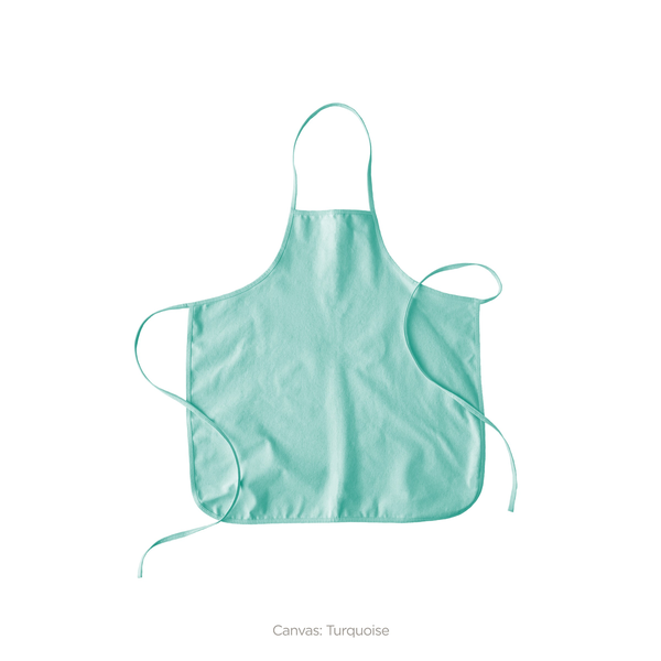Hot Mess Color Cotton Canvas Apron