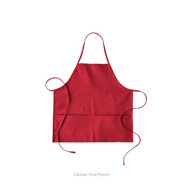 Hot Pockets Color Cotton Canvas Apron