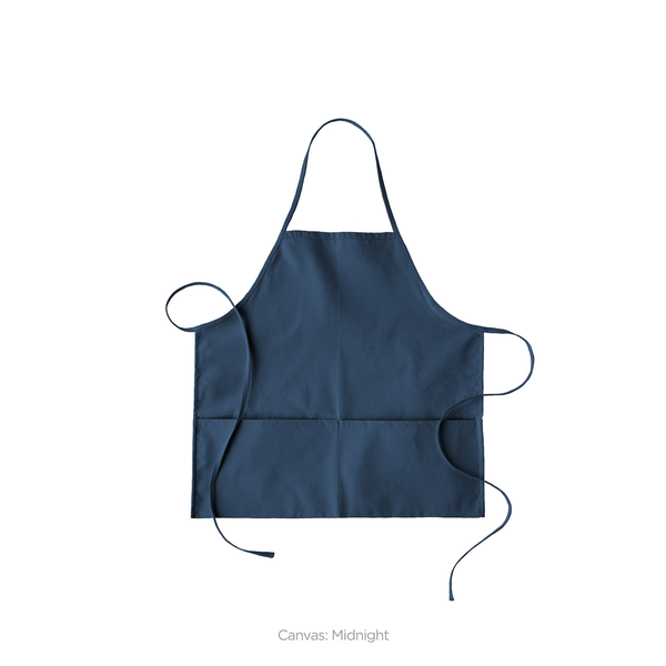 Hot Pockets Color Cotton Canvas Apron