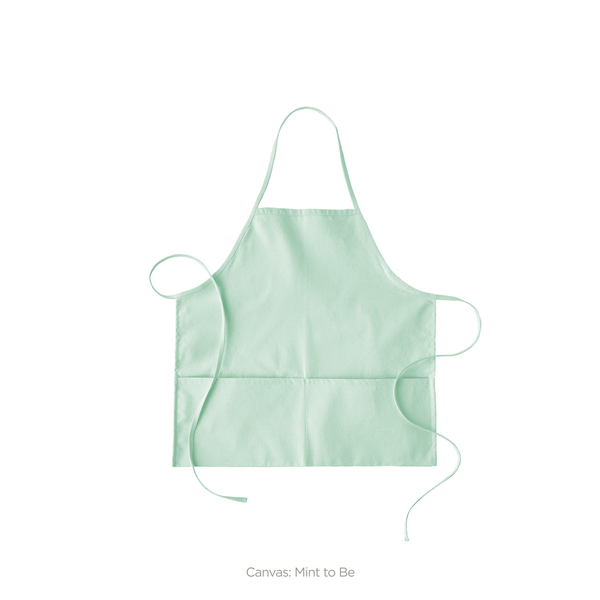 Hot Pockets Color Cotton Canvas Apron