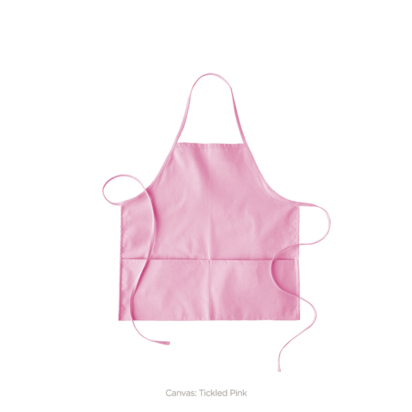 Hot Pockets Color Cotton Canvas Apron