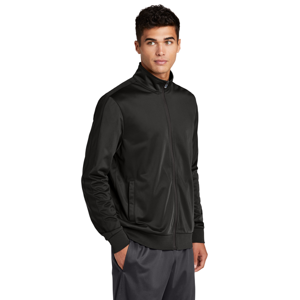 Sport-Tek® Tricot Men's Track Jacket