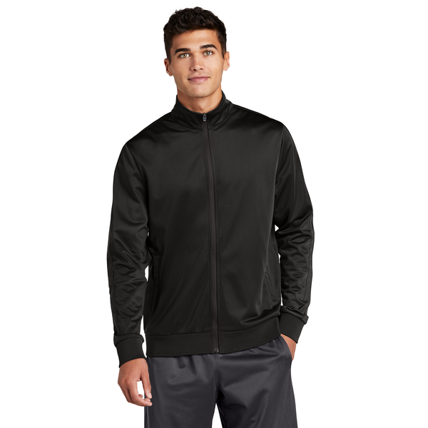 Sport-Tek® Tricot Men's Track Jacket
