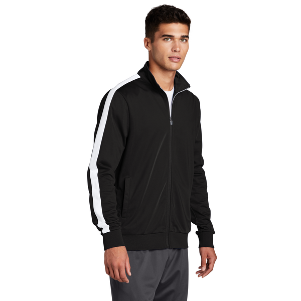 Sport-Tek® Tricot Men's Track Jacket