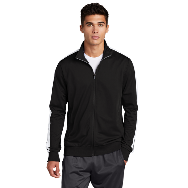 Sport-Tek® Tricot Men's Track Jacket
