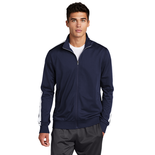 Sport-Tek® Tricot Men's Track Jacket
