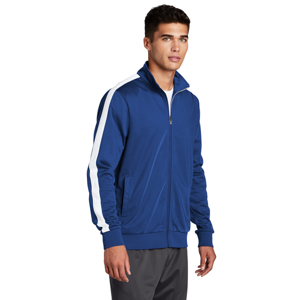 Sport-Tek® Tricot Men's Track Jacket