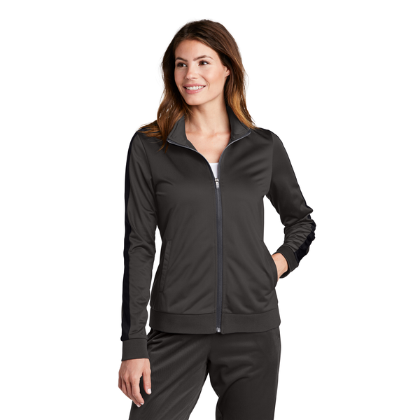 Sport-Tek® Tricot Ladies' Track Jacket