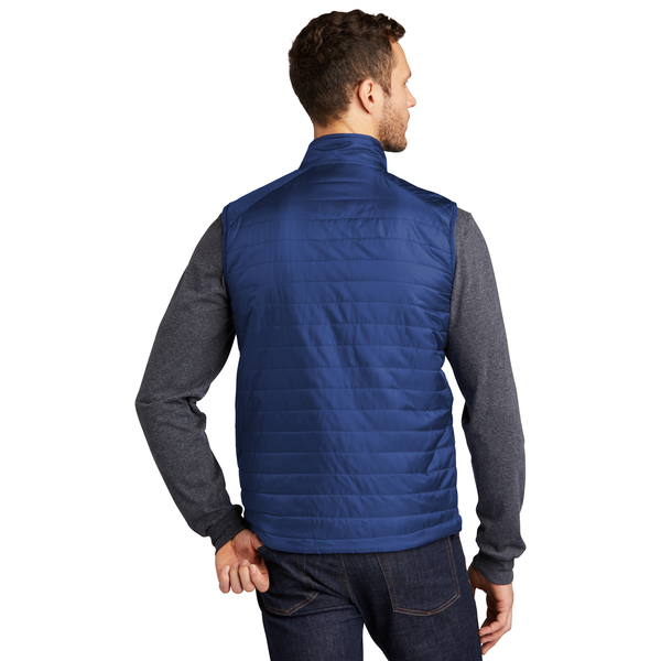 Port Authority® Packable Polyester Men's Puffy Vest