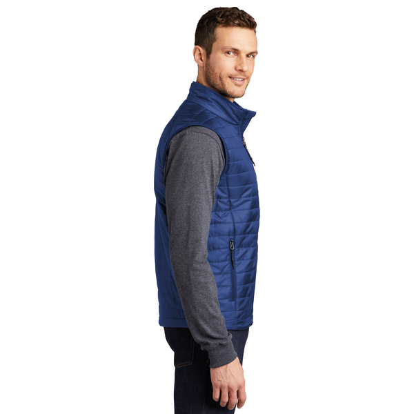 Port Authority® Packable Polyester Men's Puffy Vest