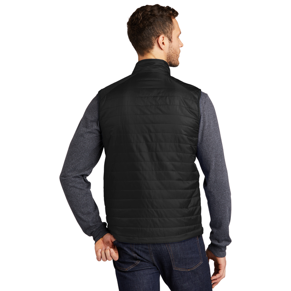 Port Authority® Packable Polyester Men's Puffy Vest