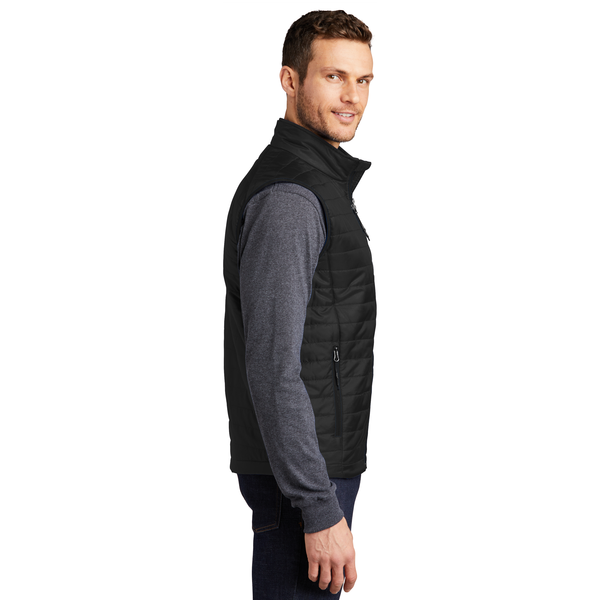 Port Authority® Packable Polyester Men's Puffy Vest