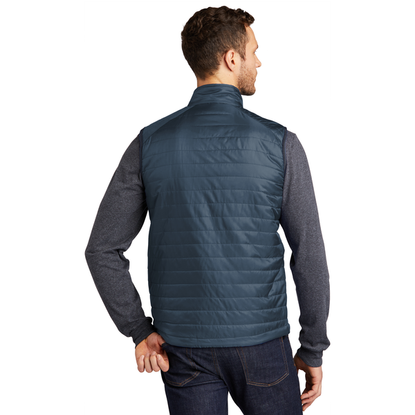 Port Authority® Packable Polyester Men's Puffy Vest