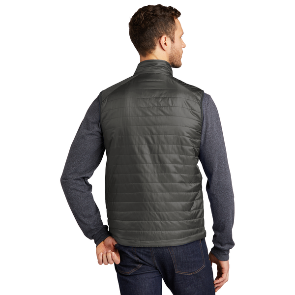 Port Authority® Packable Polyester Men's Puffy Vest