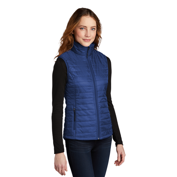 Port Authority® Packable Polyester Ladies' Puffy Vest