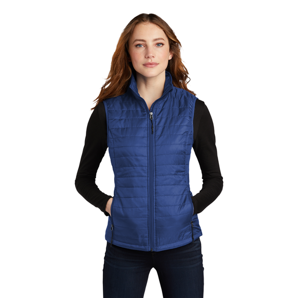 Port Authority® Packable Polyester Ladies' Puffy Vest