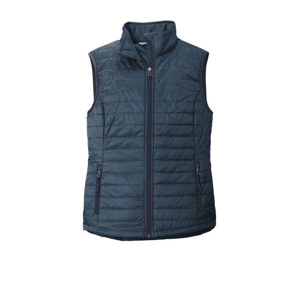 Port Authority® Packable Polyester Ladies' Puffy Vest