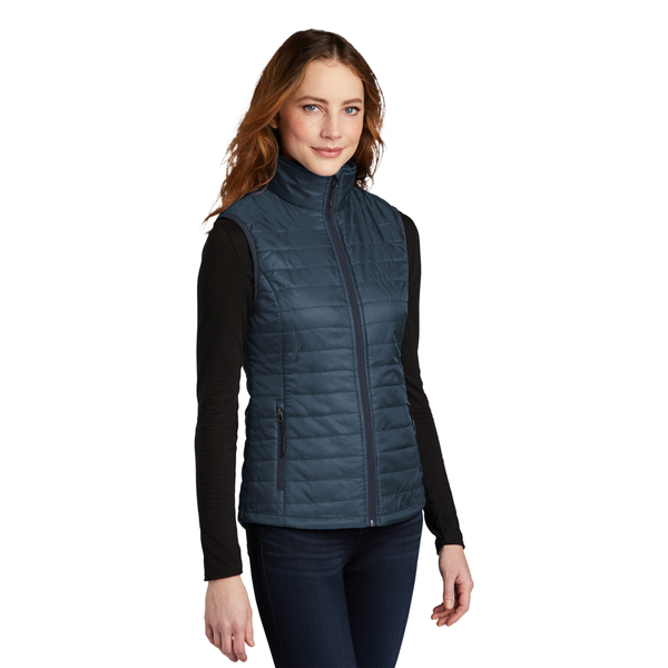 Port Authority® Packable Polyester Ladies' Puffy Vest