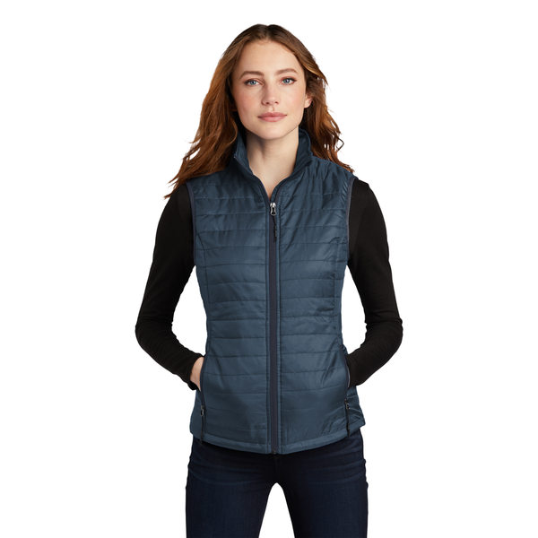 Port Authority® Packable Polyester Ladies' Puffy Vest