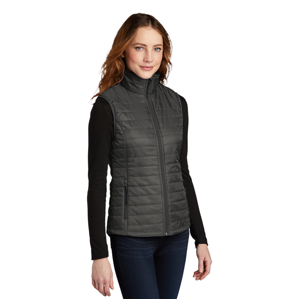 Port Authority® Packable Polyester Ladies' Puffy Vest