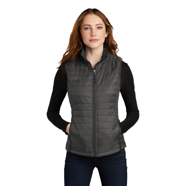 Port Authority® Packable Polyester Ladies' Puffy Vest