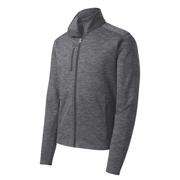 Port Authority® Digi Stripe Fleece Men's Jacket