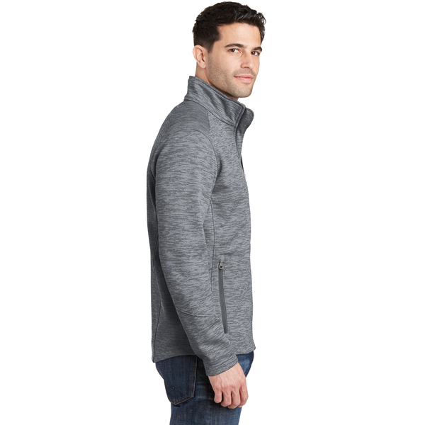 Port Authority® Digi Stripe Fleece Men's Jacket