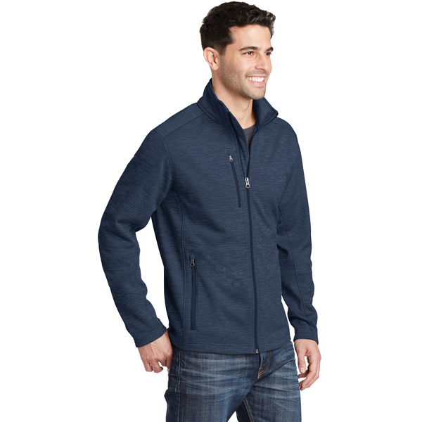Port Authority® Digi Stripe Fleece Men's Jacket