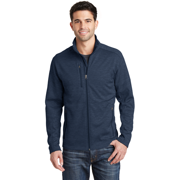 Port Authority® Digi Stripe Fleece Men's Jacket