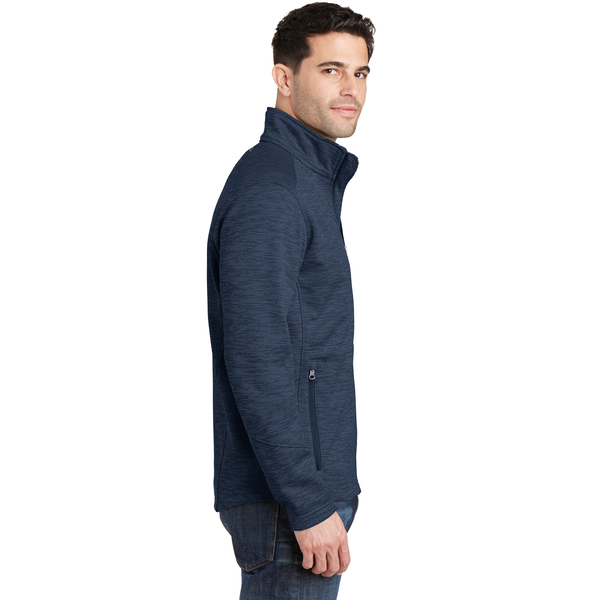 Port Authority® Digi Stripe Fleece Men's Jacket