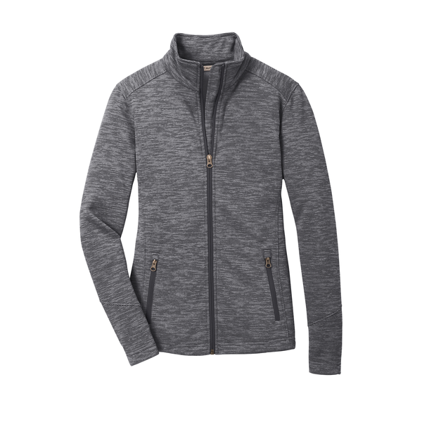 Port Authority® Digi Stripe Fleece Ladies' Jacket