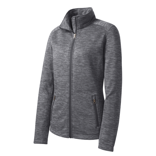 Port Authority® Digi Stripe Fleece Ladies' Jacket