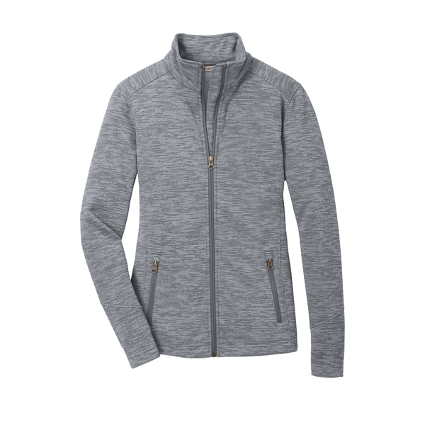 Port Authority® Digi Stripe Fleece Ladies' Jacket