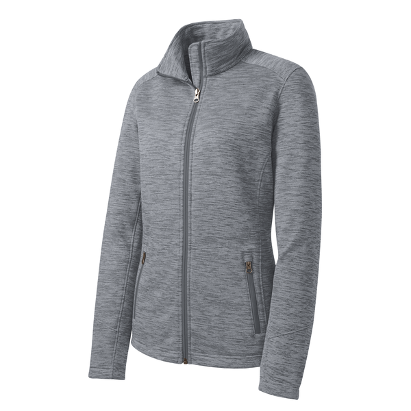 Port Authority® Digi Stripe Fleece Ladies' Jacket