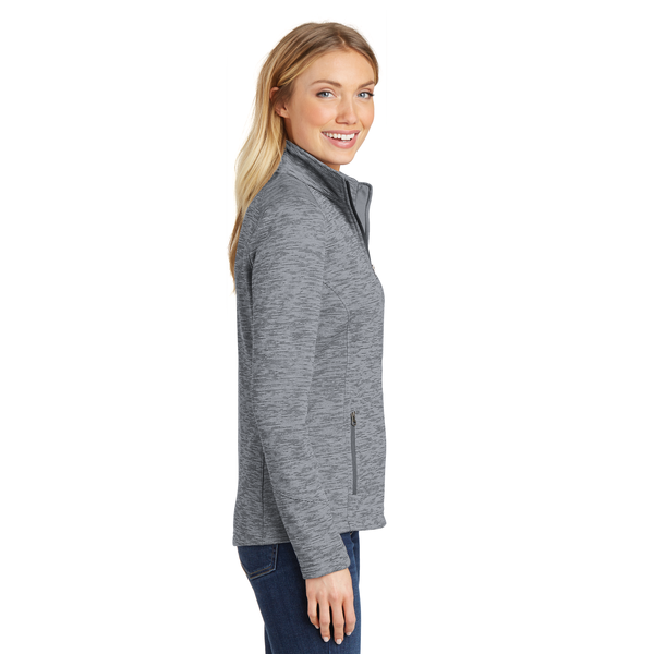 Port Authority® Digi Stripe Fleece Ladies' Jacket