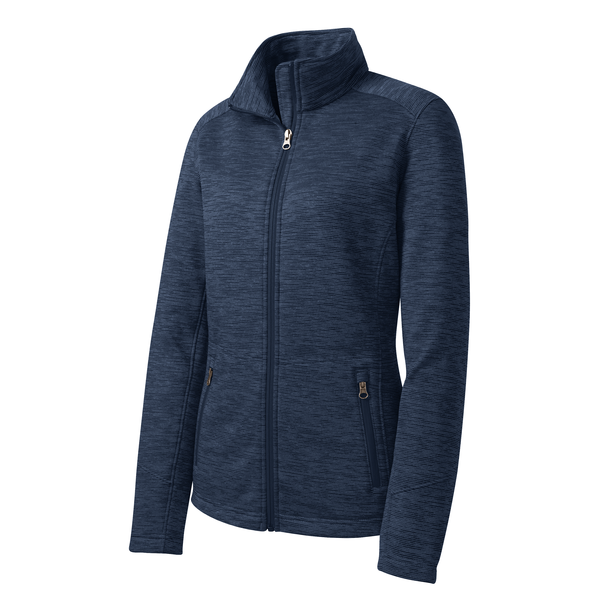 Port Authority® Digi Stripe Fleece Ladies' Jacket