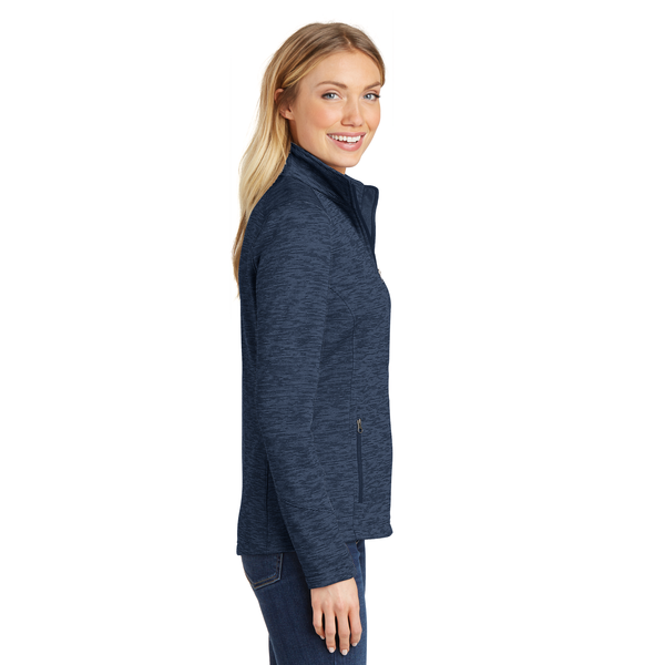 Port Authority® Digi Stripe Fleece Ladies' Jacket