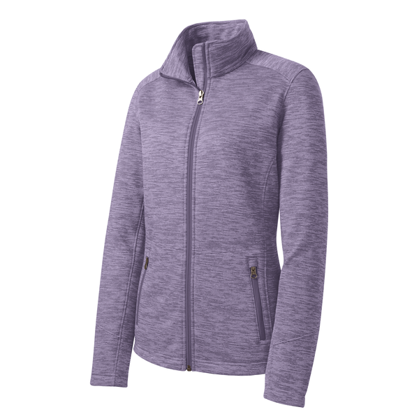 Port Authority® Digi Stripe Fleece Ladies' Jacket
