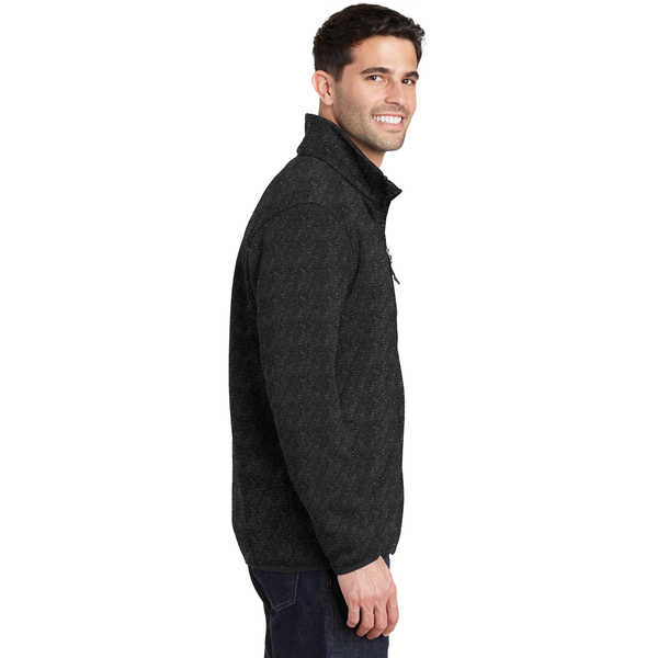 Port Authority® Sweater Fleece Men's Jacket