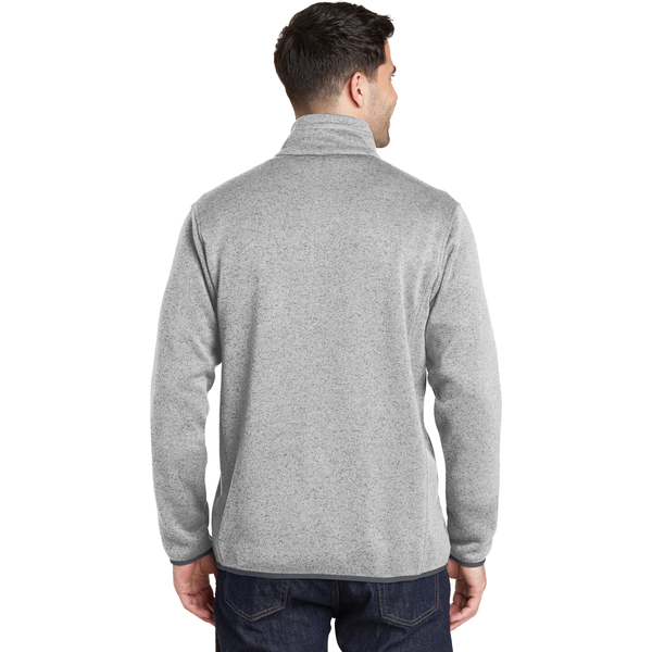 Port Authority® Sweater Fleece Men's Jacket