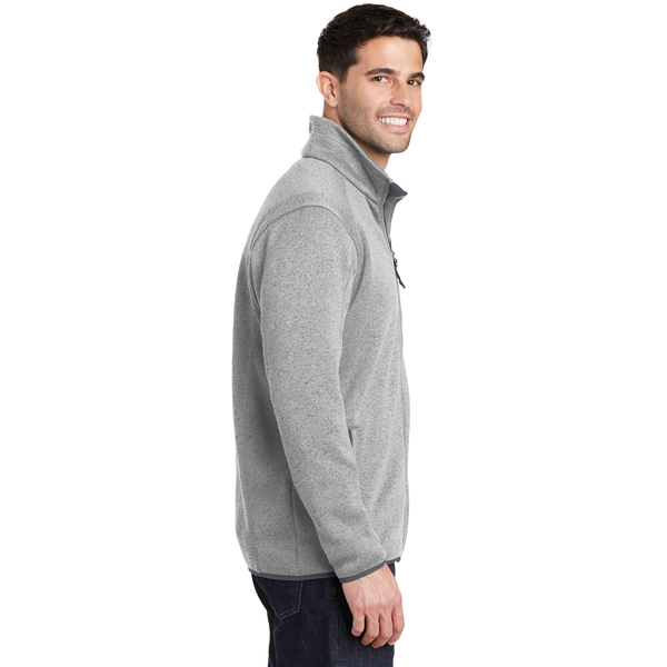 Port Authority® Sweater Fleece Men's Jacket